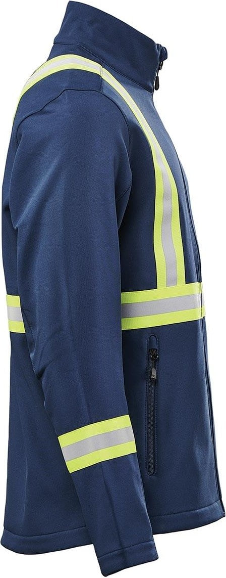 Stormtech Ksb-1r Men’s Orbiter Reflective Softshell - Navy