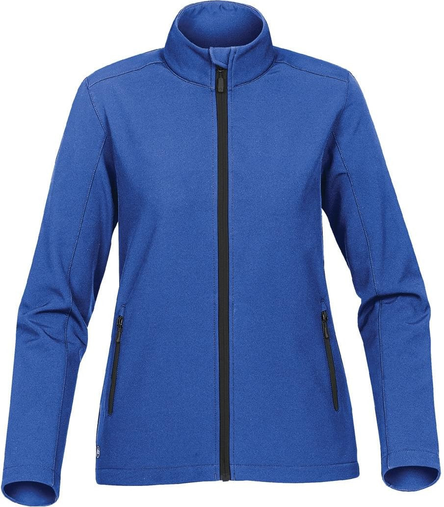 Stormtech Ksb-1w Women’s Orbiter Softshell - Azure Blue Black - Ladies Xs