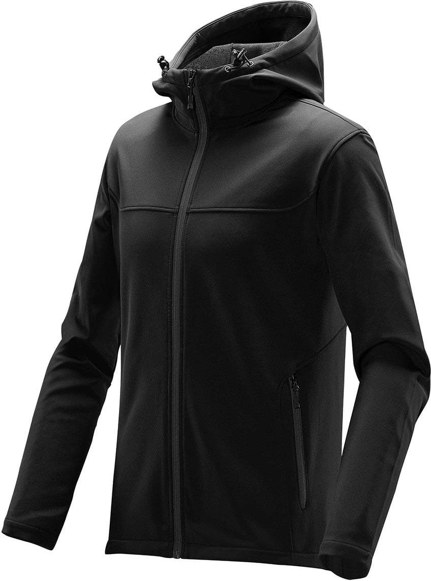 Stormtech Ksh-1 Men’s Orbiter Softshell Hoody - Black Dolphin