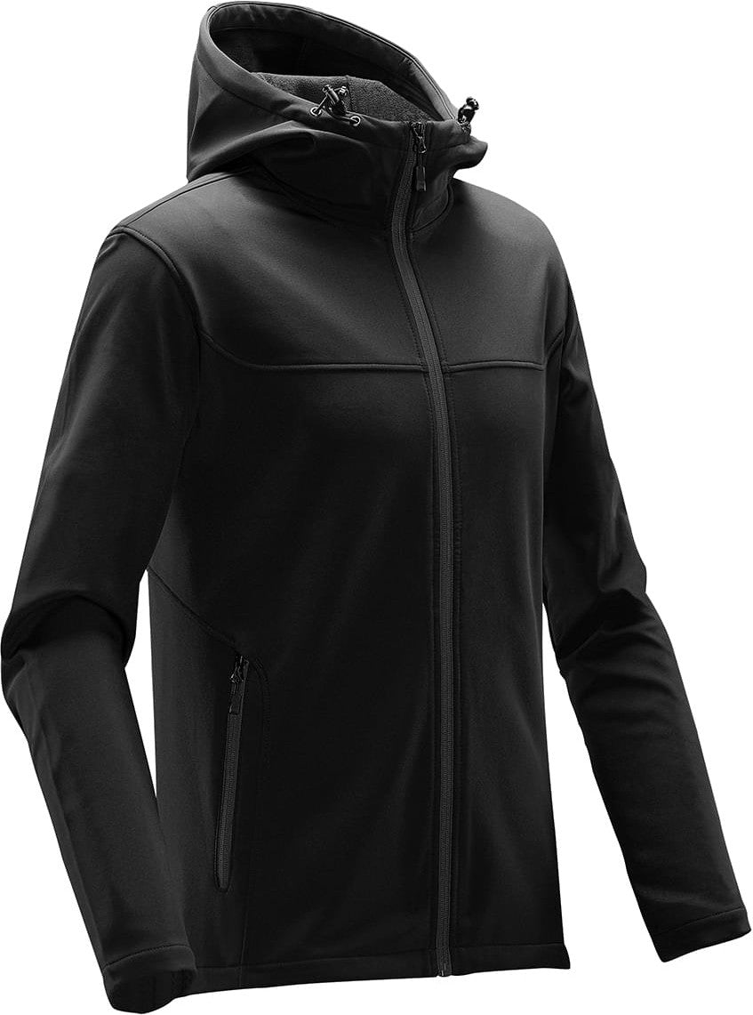 Stormtech Ksh-1 Men’s Orbiter Softshell Hoody - Black Dolphin