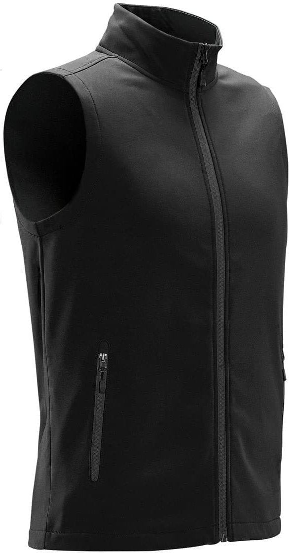 Stormtech Ksv-1 Men’s Orbiter Softshell Vest - Black Dolphin