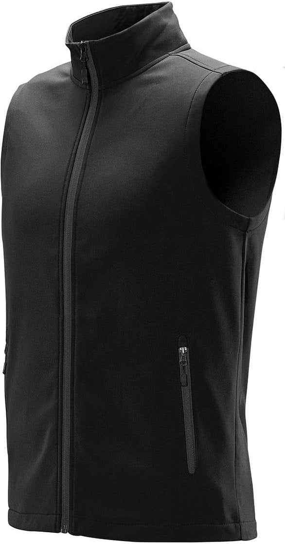 Stormtech Ksv-1 Men’s Orbiter Softshell Vest - Black Dolphin