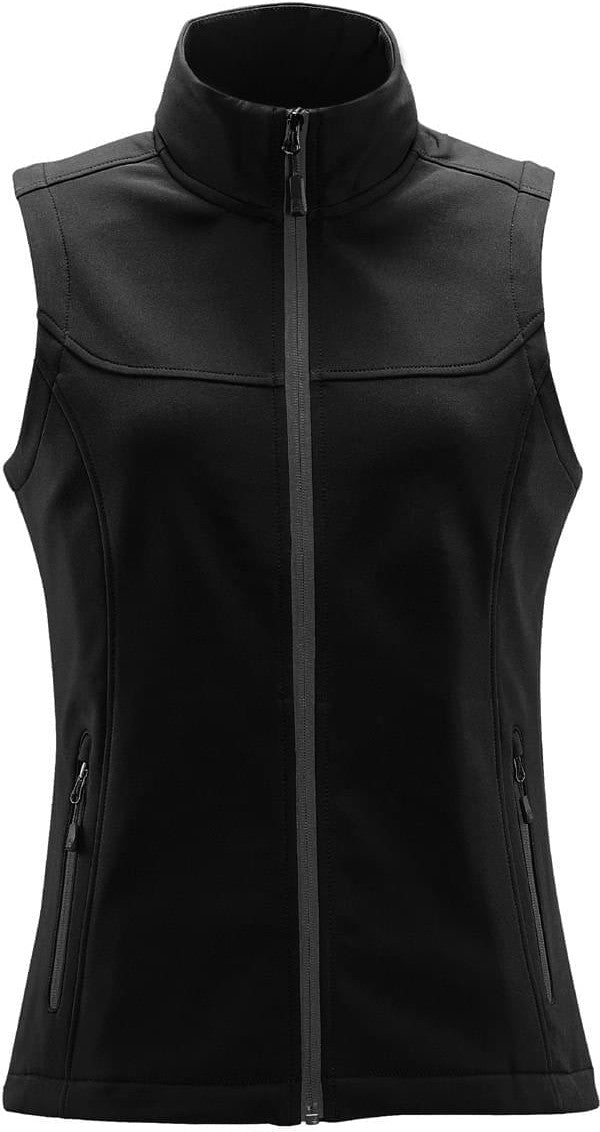 Stormtech Ksv-1w Women’s Orbiter Softshell Vest - Black Dolphin - Ladies Xs