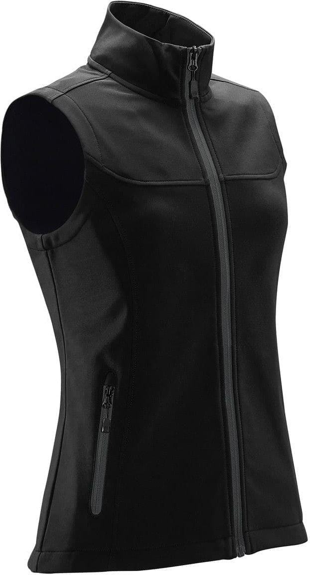 Stormtech Ksv-1w Women’s Orbiter Softshell Vest - Black Dolphin