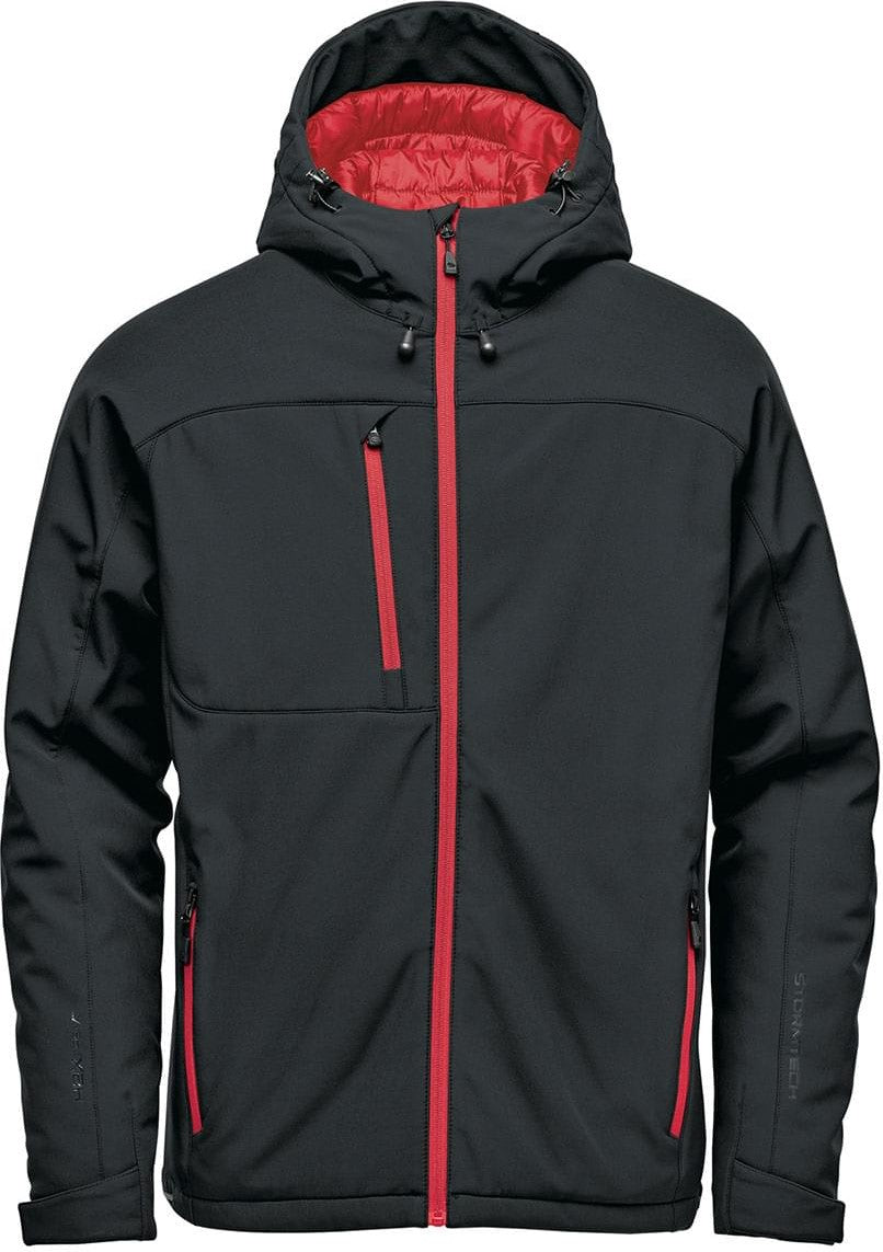 Stormtech Ksx-1 Men’s Orbiter Insulated Softshell - Black Red - Adult s