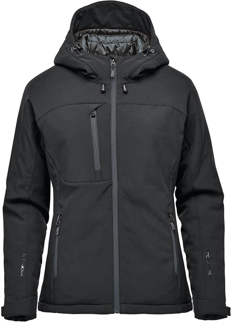 Stormtech Ksx-1w Women’s Orbiter Insulated Softshell - Black Granite - Ladies Xs