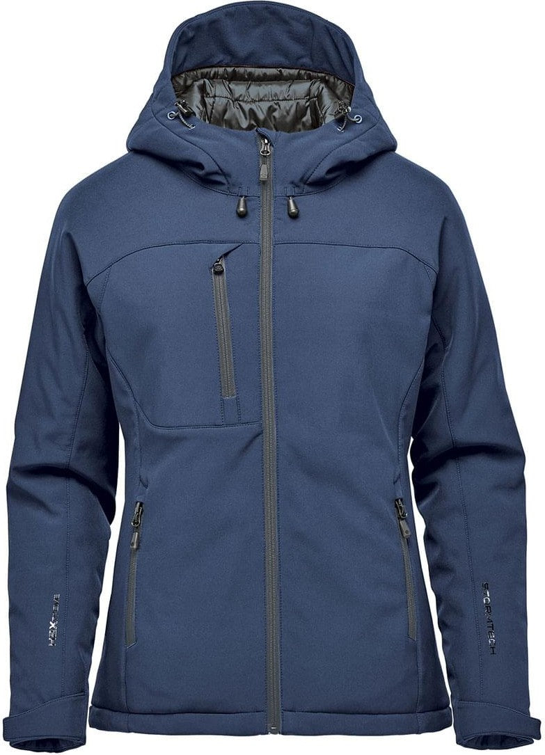Stormtech Ksx-1w Women’s Orbiter Insulated Softshell - Navy Granite - Ladies Xs