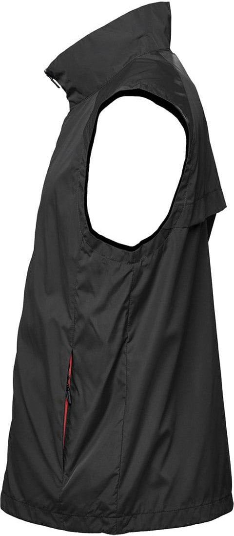 Stormtech Ktv-1 Men’s Pacifica Vest - Black Bright Red