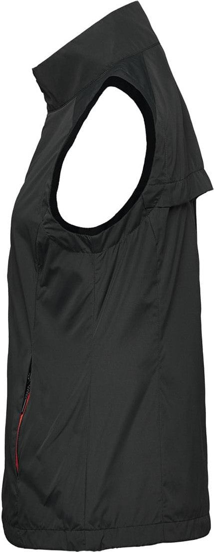 Stormtech Ktv-1w Women’s Pacifica Vest - Black Bright Red