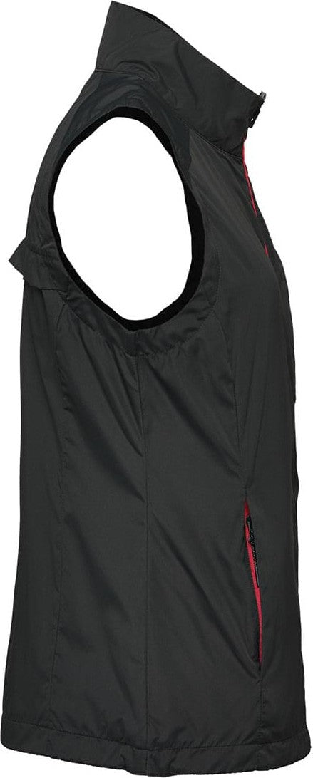 Stormtech Ktv-1w Women’s Pacifica Vest - Black Bright Red