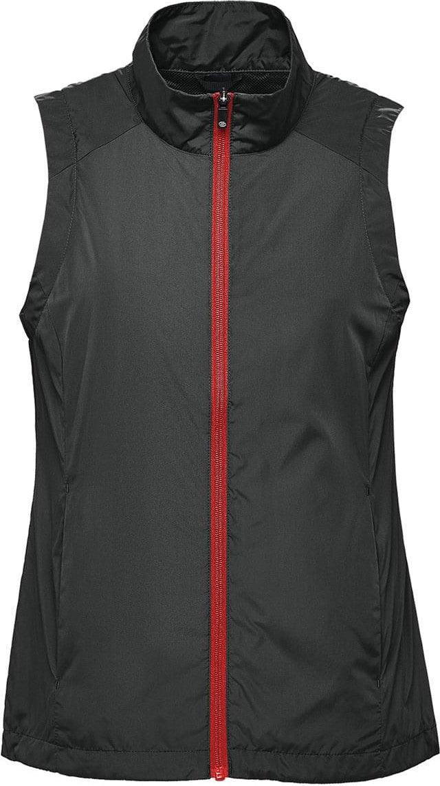 Stormtech Ktv-1w Women’s Pacifica Vest - Black Bright Red - Ladies Xs