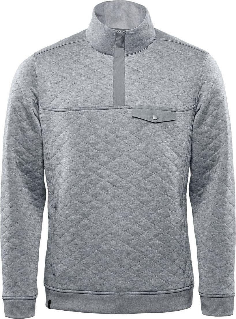 Stormtech Kxp-1 Men’s Montebello Thermal 1/4 Zip Pullover - Ash Heather - Adult s