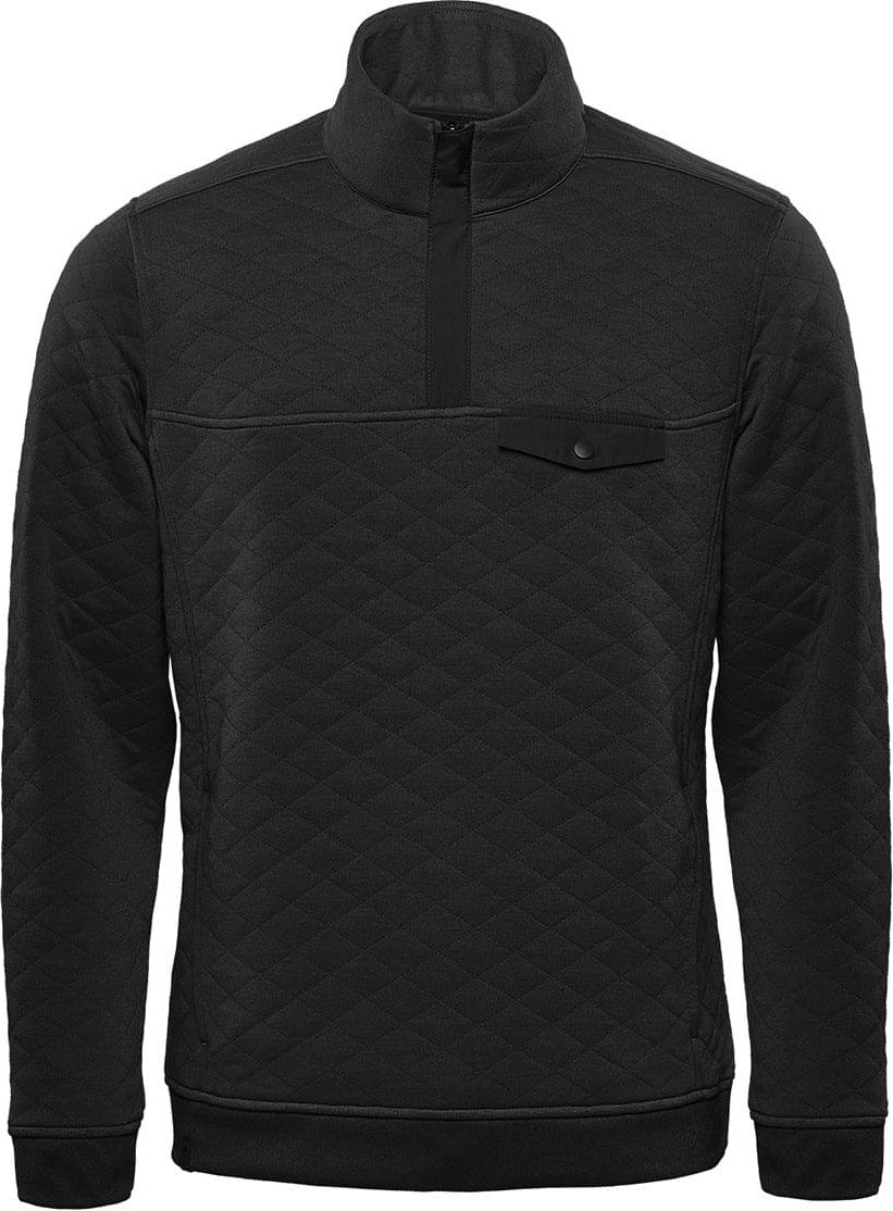 Stormtech Kxp-1 Men’s Montebello Thermal 1/4 Zip Pullover - Dark Charcoal Heather - Adult s