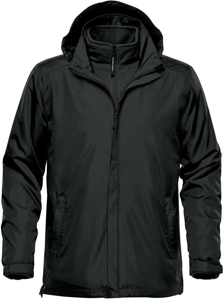 Stormtech Kxr-2le Men’s Nautilus 3-in-1 Jacket - Black - Adult s