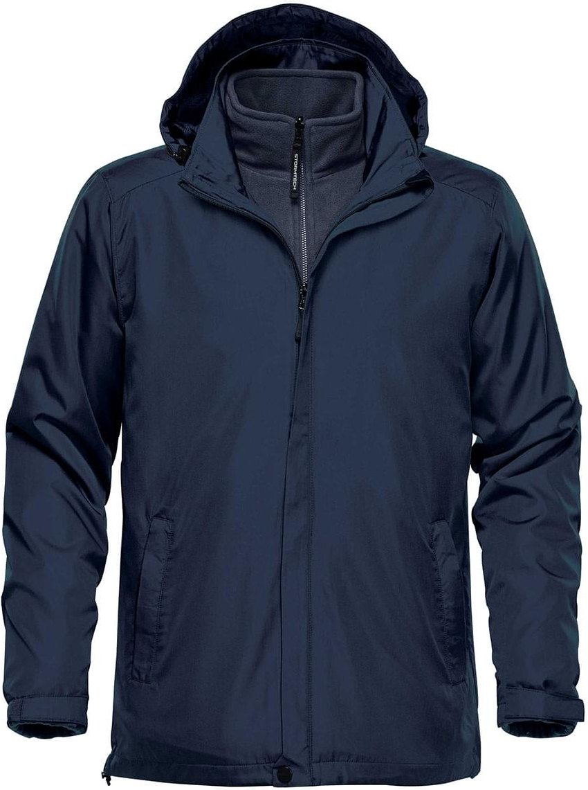Stormtech Kxr-2le Men’s Nautilus 3-in-1 Jacket - Navy - Adult s