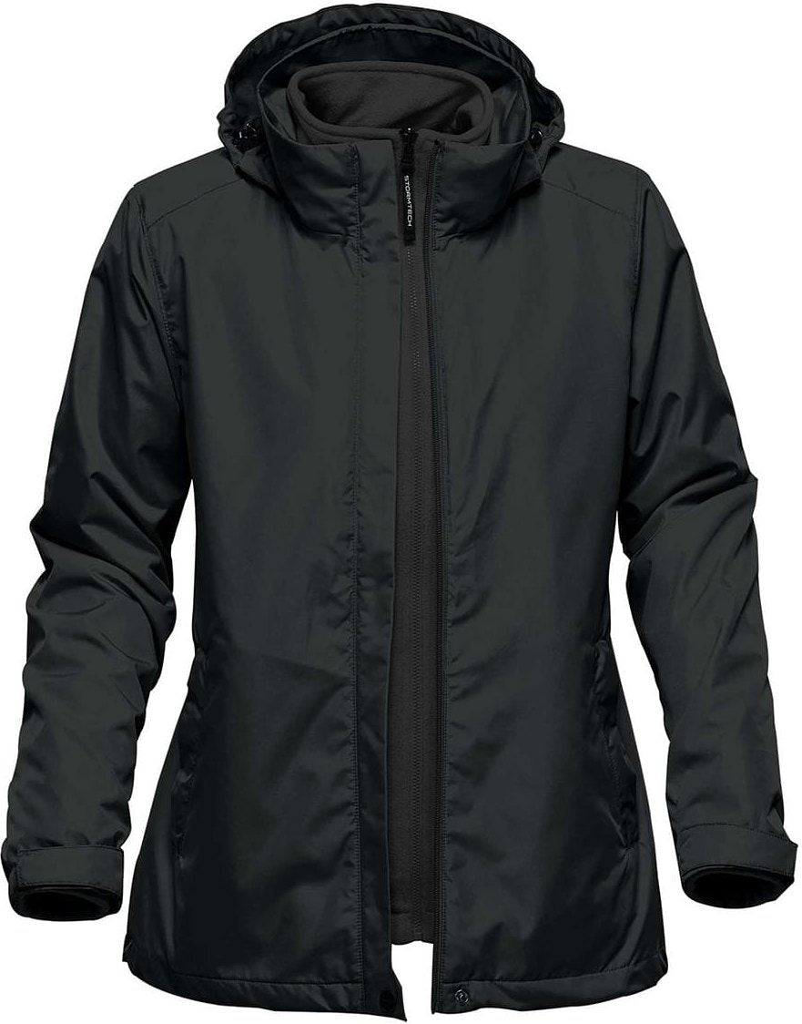 Stormtech Kxr-2wle Women’s Nautilus 3-in-1 Jacket - Black - Ladies Xs