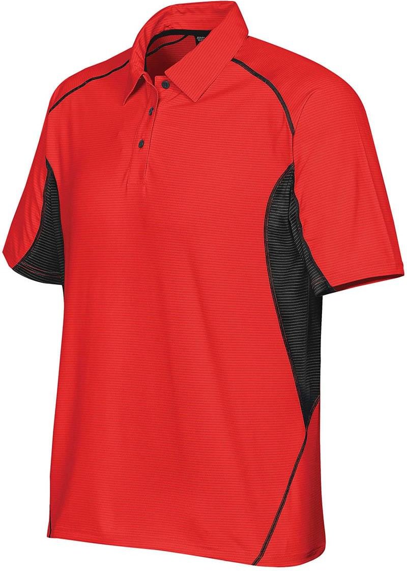 Stormtech Lpg-1 Men’s Laguna Performance Polo - Canada Red Black