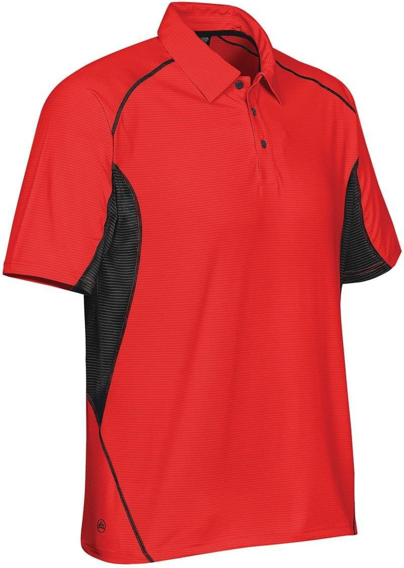 Stormtech Lpg-1 Men’s Laguna Performance Polo - Canada Red Black