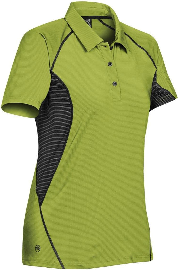 Stormtech Lpg-1w Women’s Laguna Performance Polo - Apple Green Black