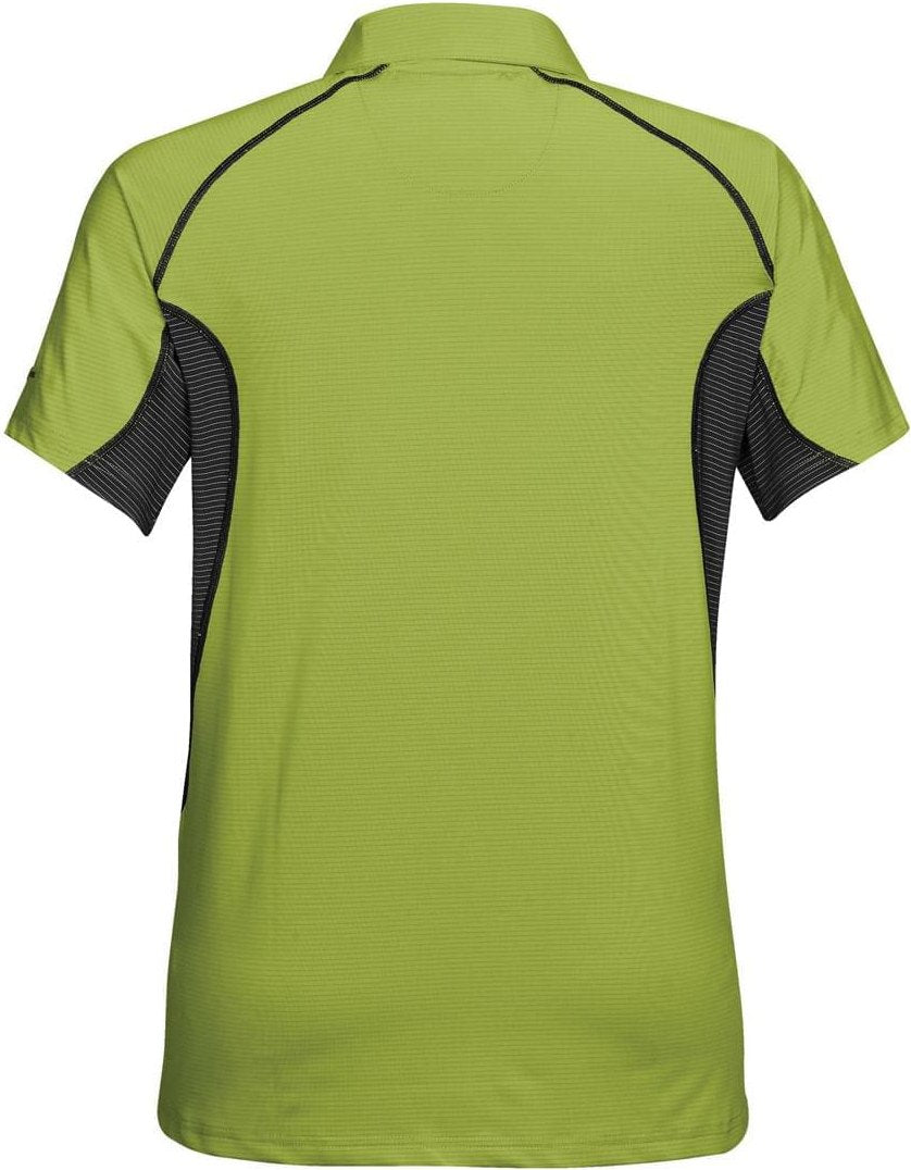 Stormtech Lpg-1w Women’s Laguna Performance Polo - Apple Green Black - Ladies Xs