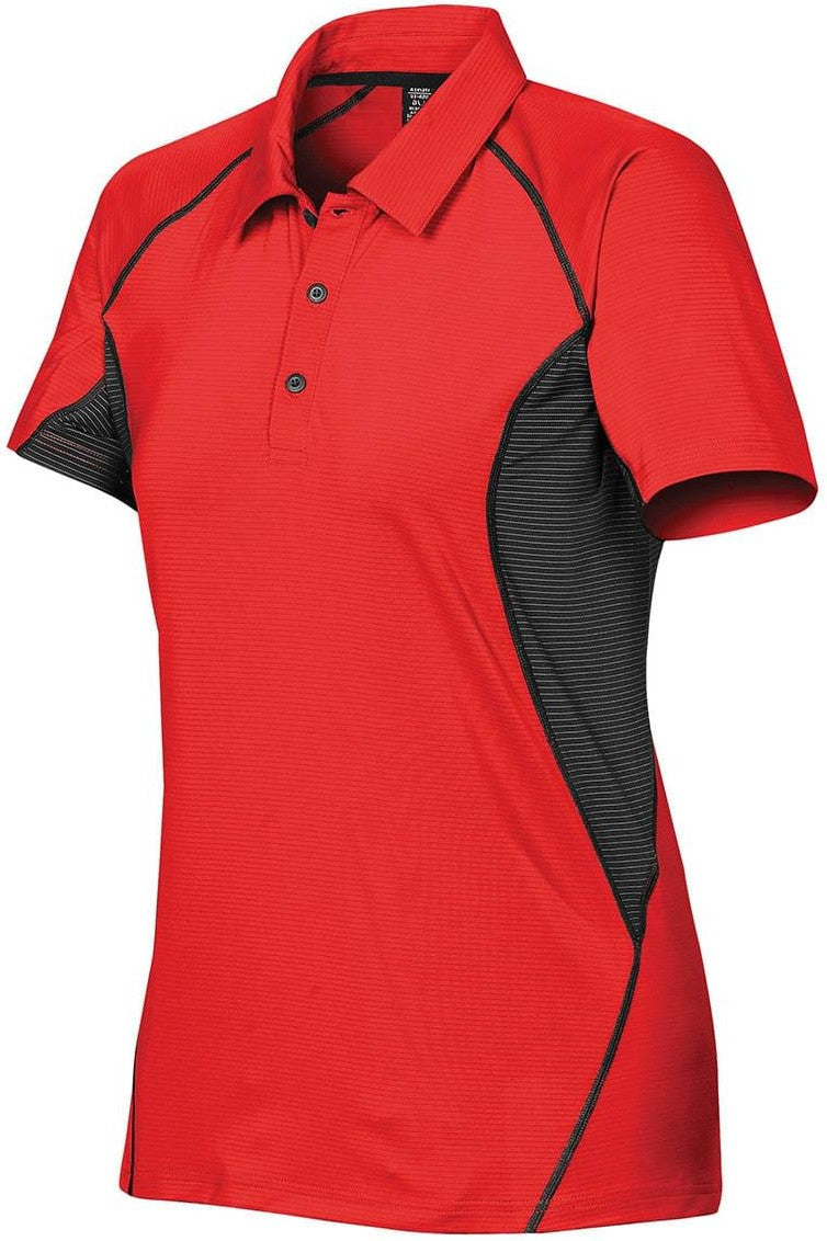 Stormtech Lpg-1w Women’s Laguna Performance Polo - Canada Red Black