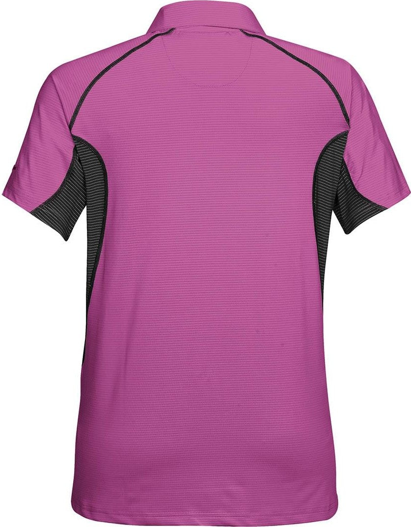 Stormtech Lpg-1w Women’s Laguna Performance Polo - Lilac Black - Ladies Xs