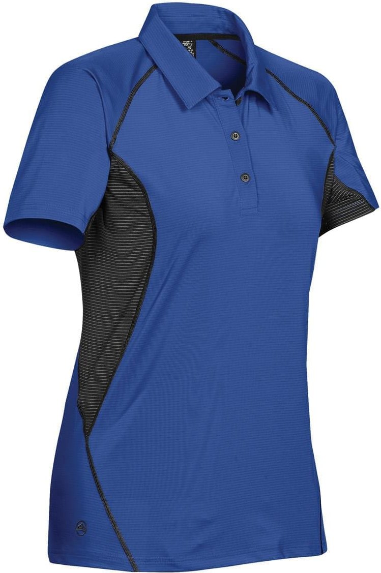 Stormtech Lpg-1w Women’s Laguna Performance Polo - Sapphire - Black