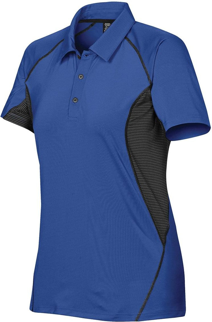 Stormtech Lpg-1w Women’s Laguna Performance Polo - Sapphire - Black