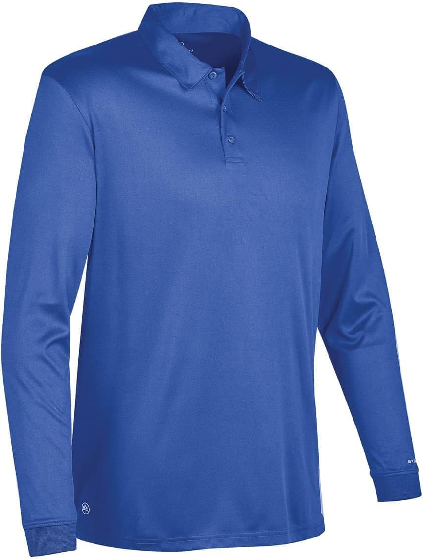 Stormtech Lps-1 Men’s Long Sleeve Apollo H2x-dry Polo - Royal