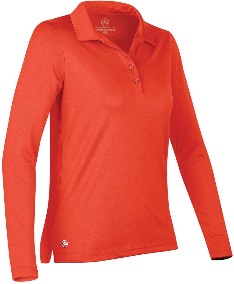 Stormtech Lps-1w Women’s Long Sleeve Apollo H2x-dry Polo