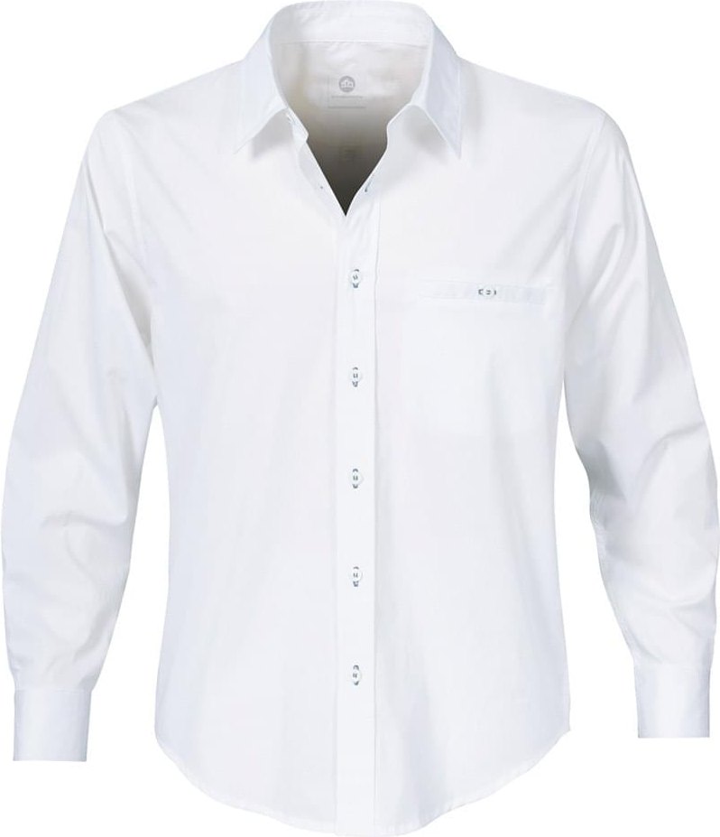 Stormtech Lpz-1 Men’s Slim Fit Button Shirt - White - Adult l