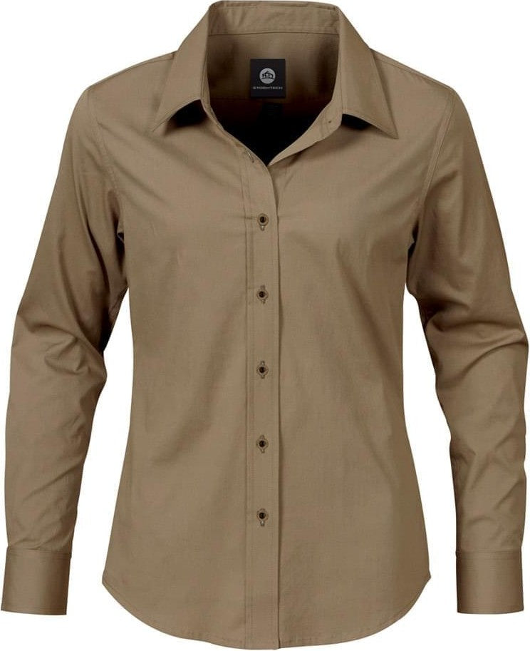 Stormtech Lpz-1w Women’s Slim Fit Button Shirt - 231 Sequoia - Ladies s