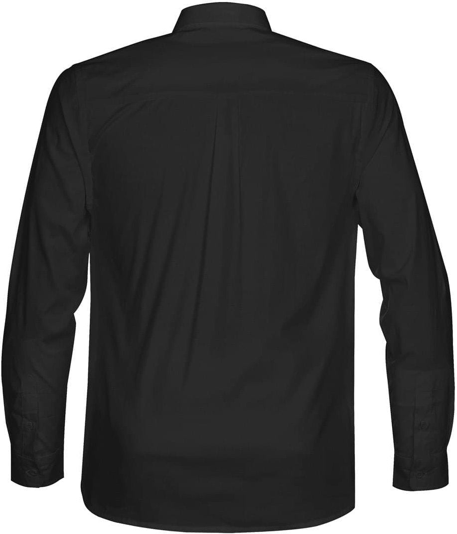 Stormtech Lpz-2 Men’s Harbour Long Sleeve Shirt- Black