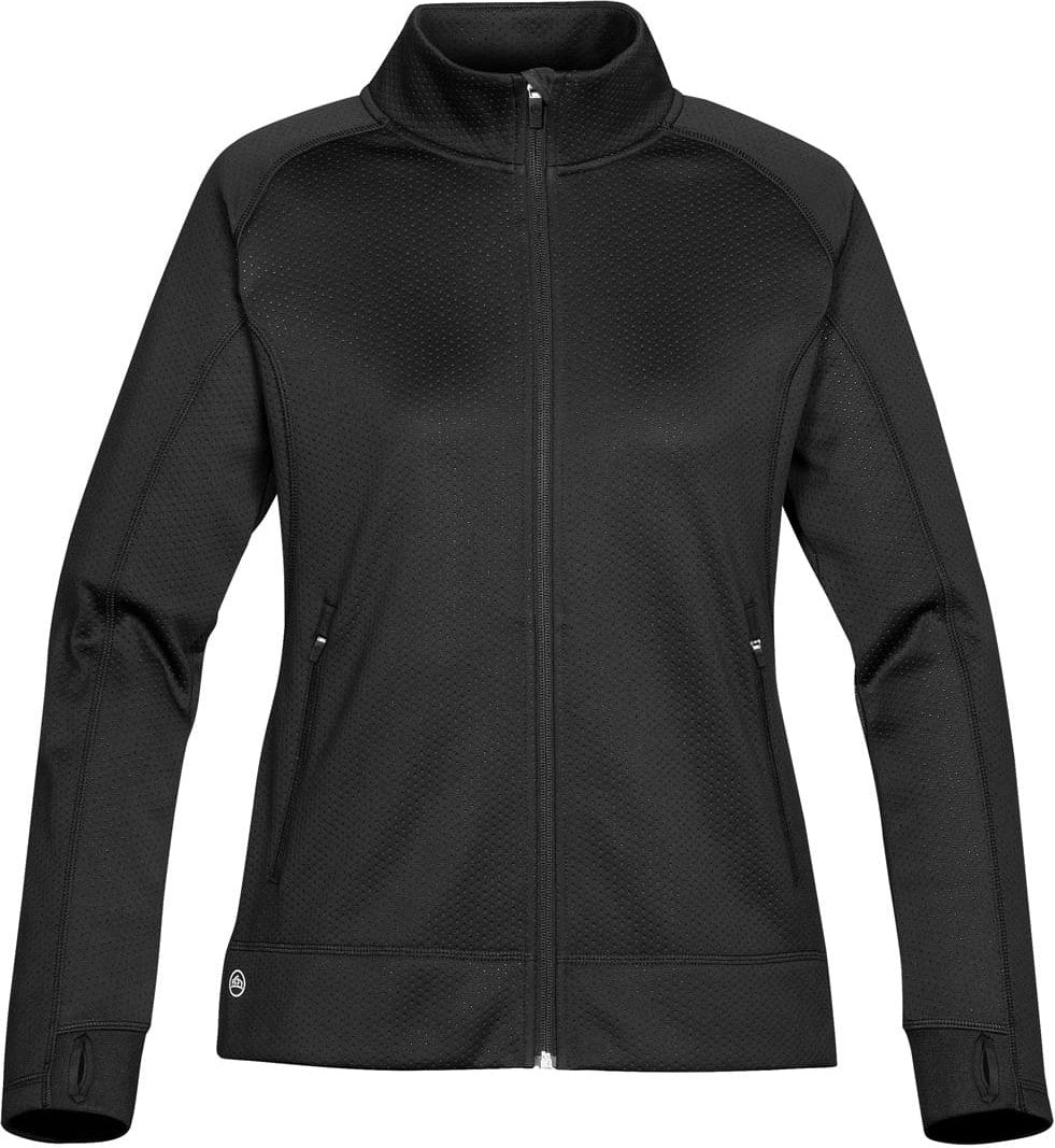 Stormtech Mdj-1w Women’s Tactix Bonded Fleece Shell - Black Granite / Ladies m