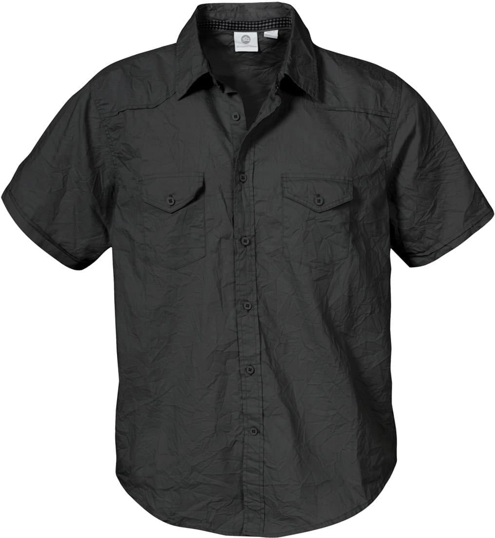 Stormtech Mhs120 Men’s Sport Shirt - Black - Adult s