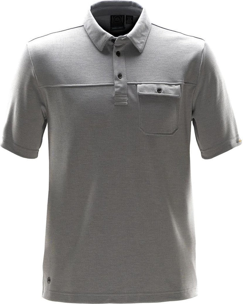 Stormtech Mk-2 Men’s Rhodes Performance Polo - Cool Silver - Adult m