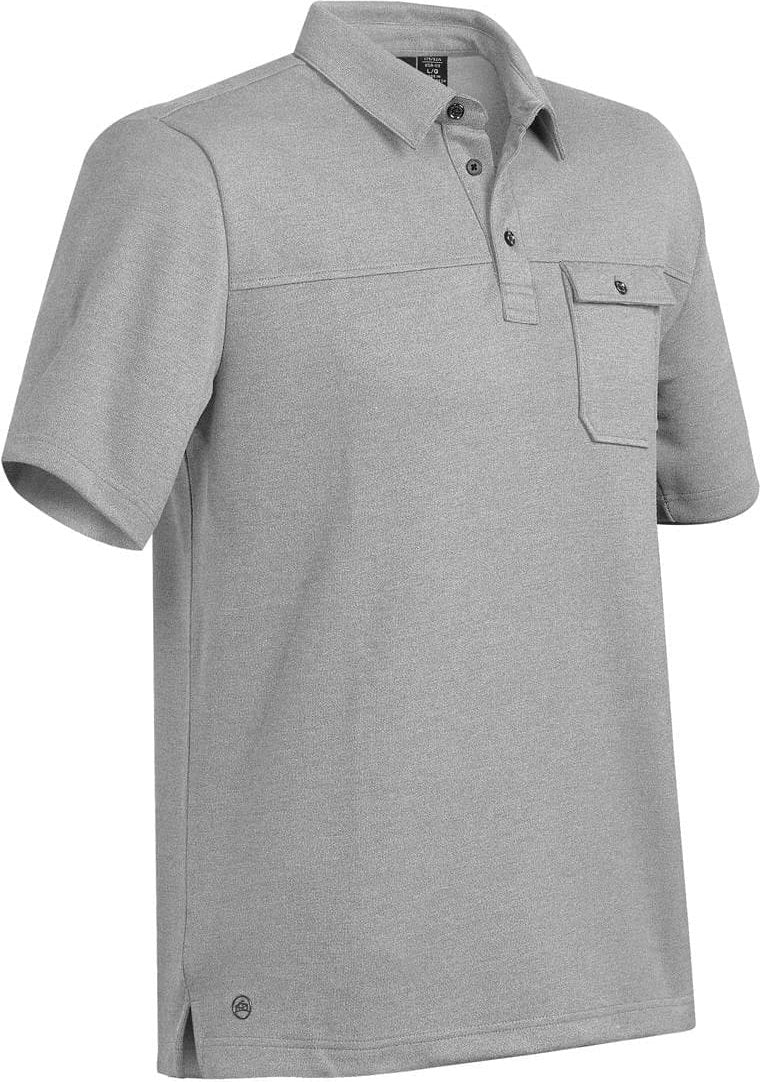 Stormtech Mk-2 Men’s Rhodes Performance Polo - Cool Silver