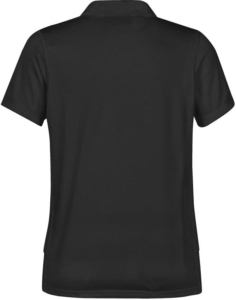 Stormtech Mpx-2w Women’s Micromesh Polo - Black - Ladies s