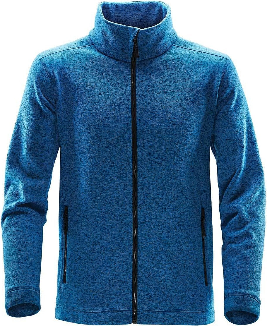 Stormtech Nfx-2 Men’s Tundra Sweater Fleece Jacket - Blue Heather - Adult s
