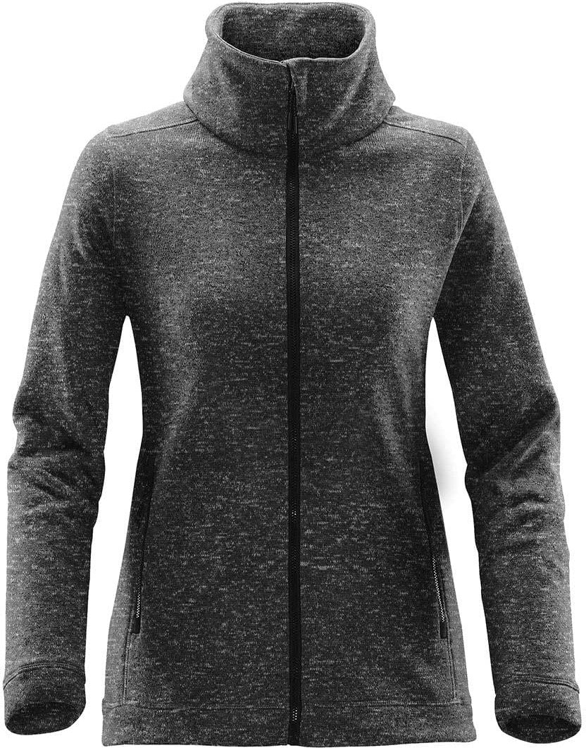 Stormtech Nfx-2w Women’s Tundra Sweater Fleece Jacket - Dolphin Heather - Ladies Xs