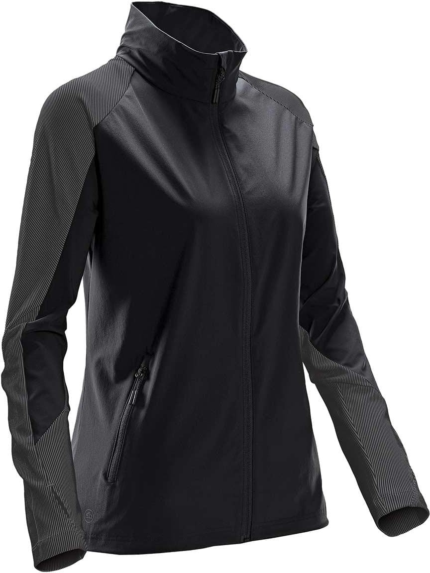 Stormtech Nw-1w Women’s Octane Lightweight Shell - Black Carbon