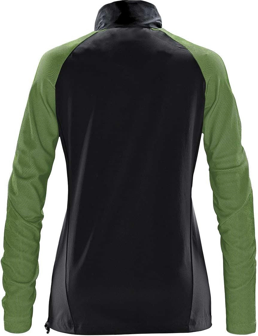 Stormtech Nw-1w Women’s Octane Lightweight Shell - Black Kiwi - Ladies Xs