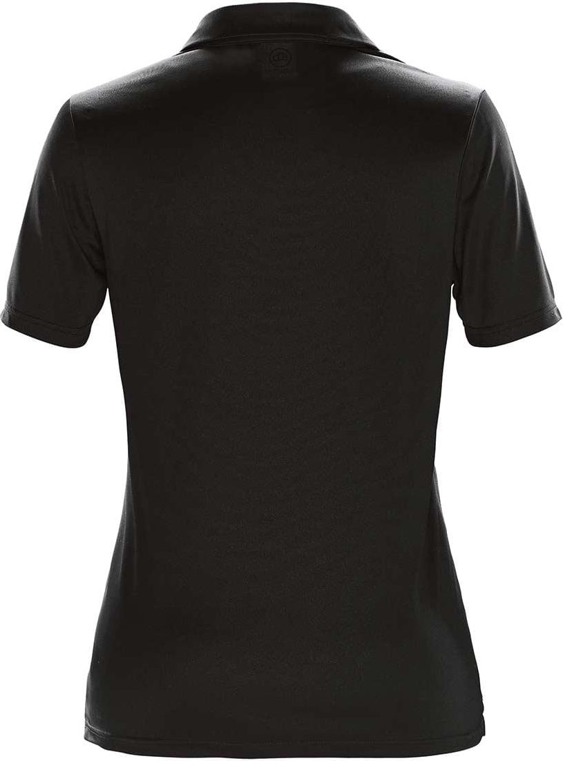 Stormtech Nxt-1w Women’s Wavelength Polo - Black Kiwi