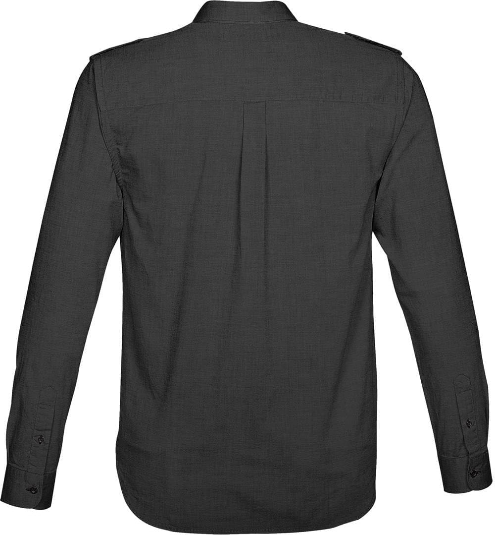 Stormtech Ocl-1 Men’s Handford Long Sleeve Shirt - Black - Adult m