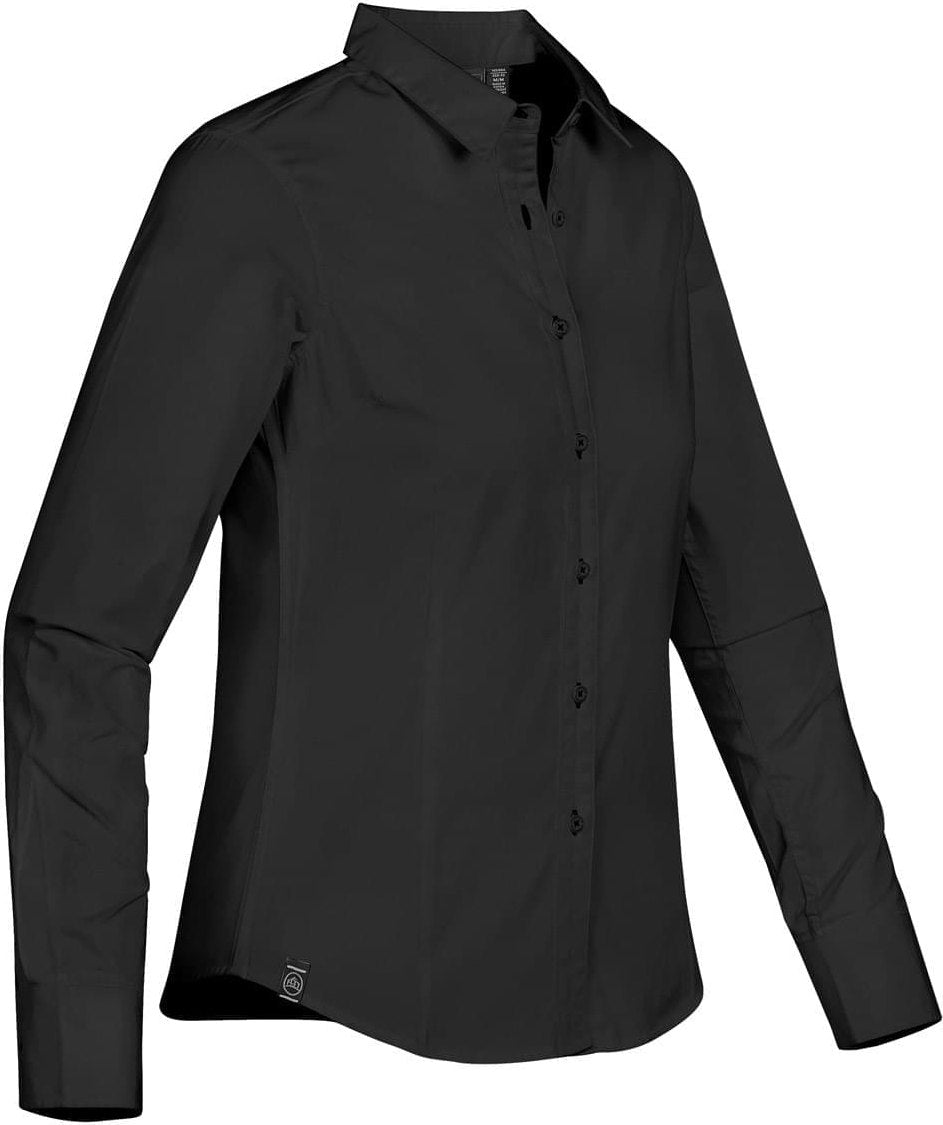 Stormtech Ocl-2w Women’s Cannon Twill Shirt - Black