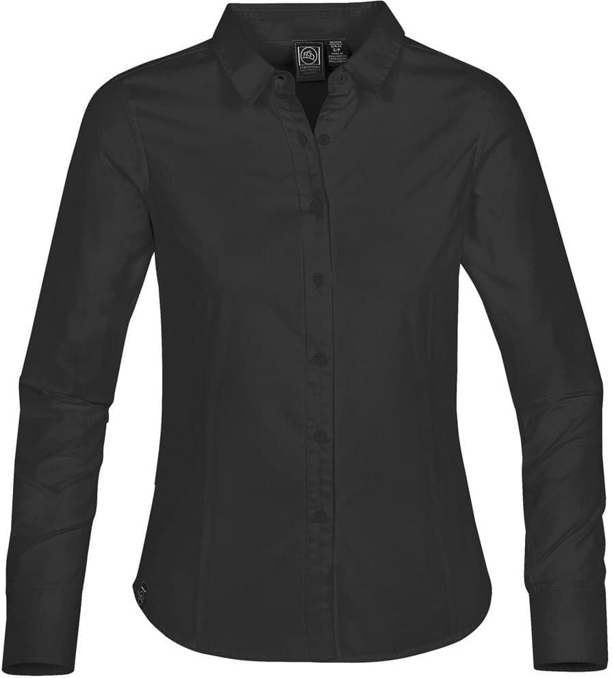 Stormtech Ocl-2w Women’s Cannon Twill Shirt - Black - Ladies Xs