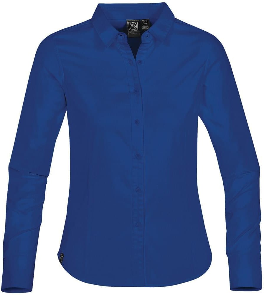 Stormtech Ocl-2w Women’s Cannon Twill Shirt - Federal Blue - Ladies Xs
