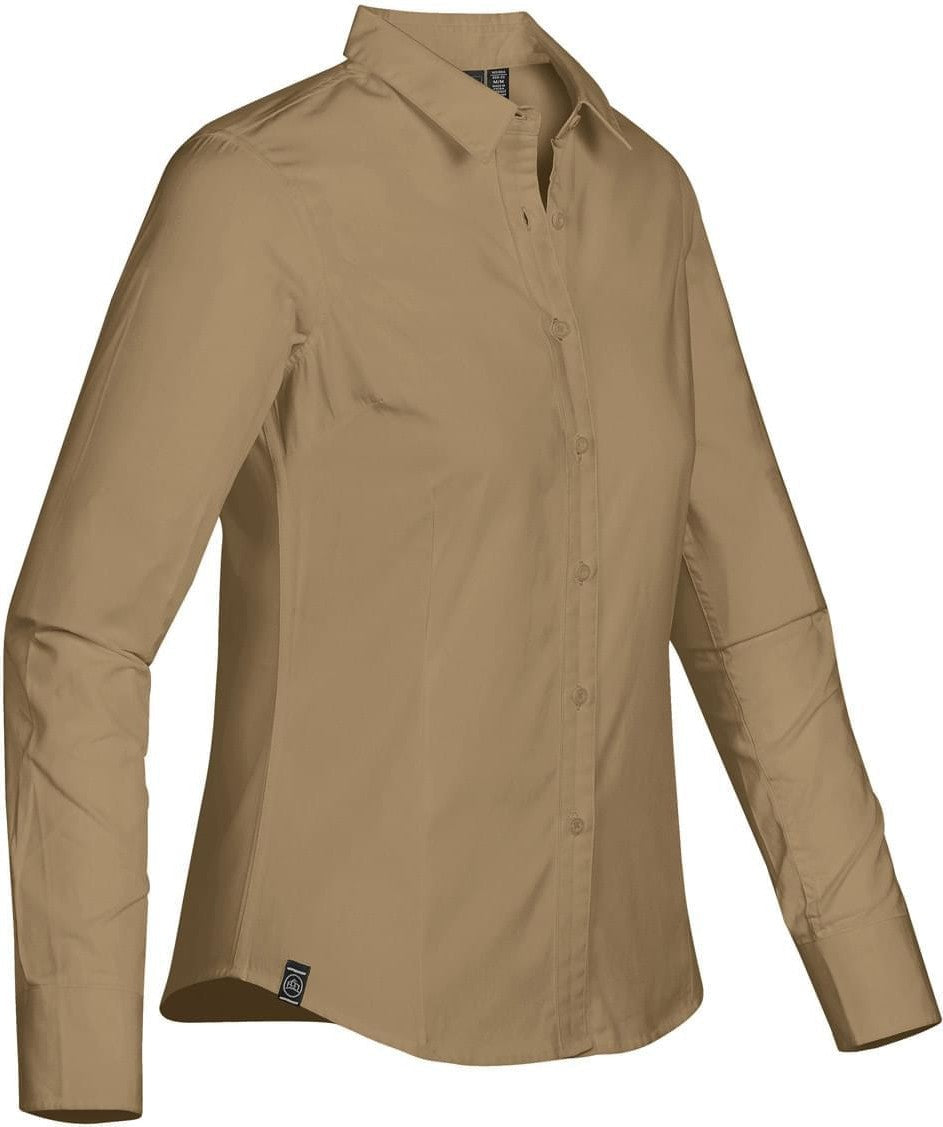 Stormtech Ocl-2w Women’s Cannon Twill Shirt - Tan
