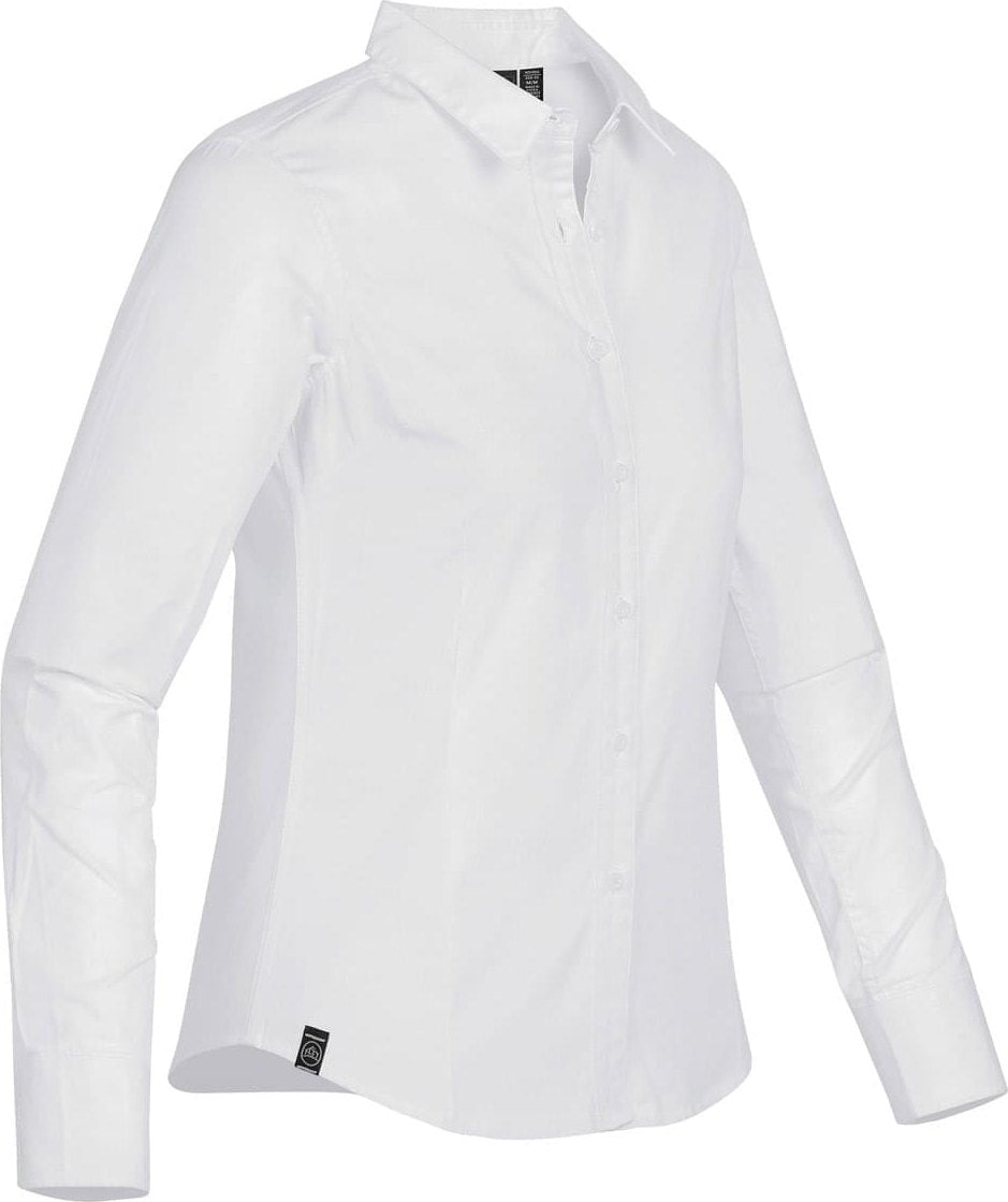 Stormtech Ocl-2w Women’s Cannon Twill Shirt - White