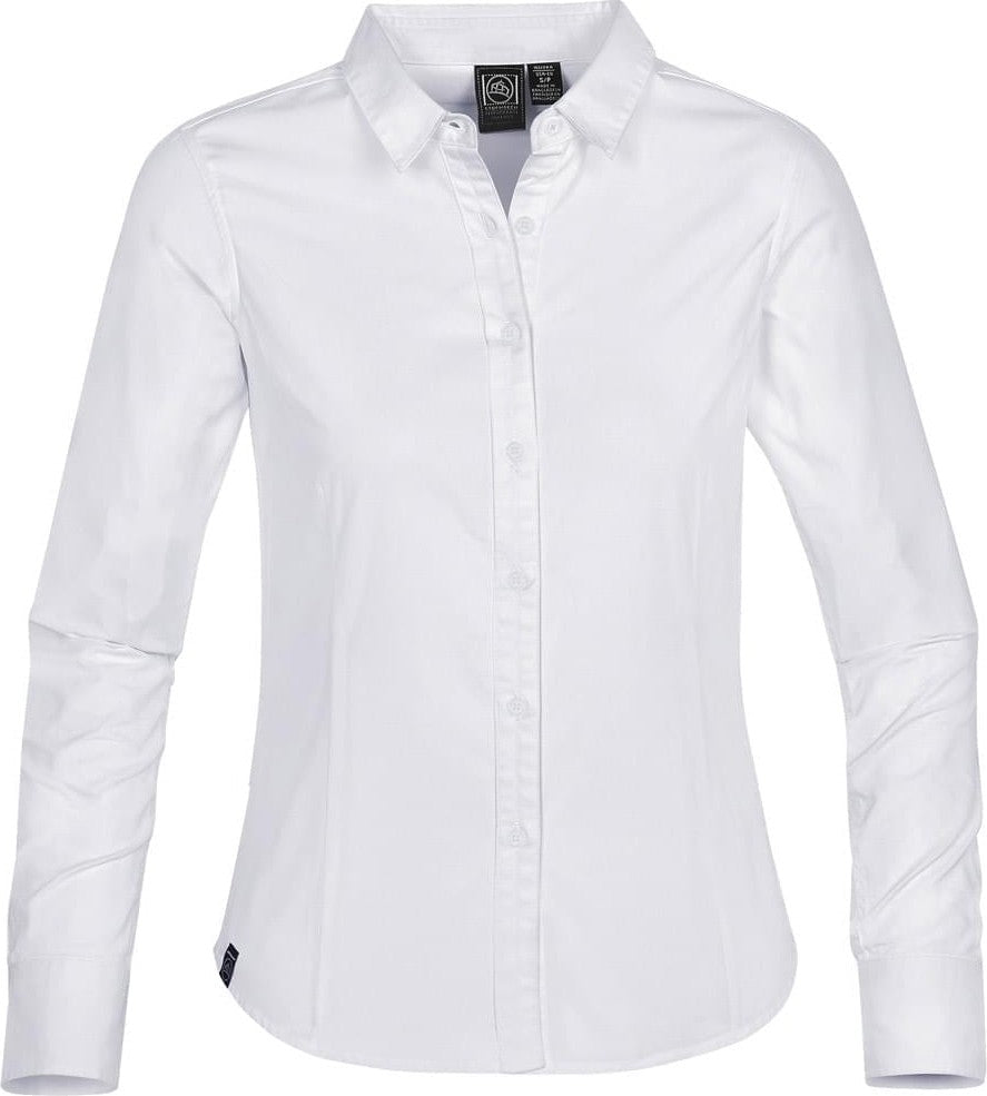 Stormtech Ocl-2w Women’s Cannon Twill Shirt - White - Ladies m
